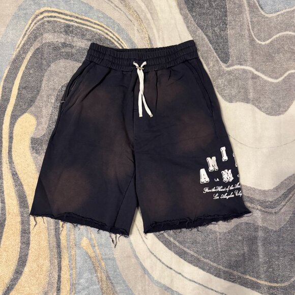Amiri Collegiate Blue Shorts Mens Size Medium or Large - Picture 1 of 3